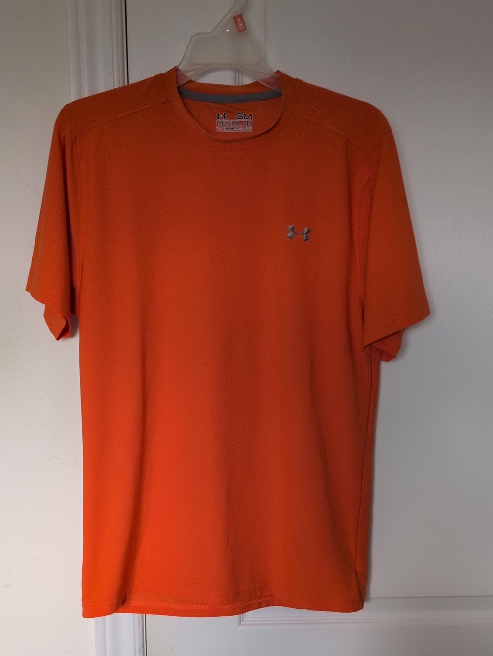 Under Armour Men’s Bright Orange Short Sleeve Athletic Tee